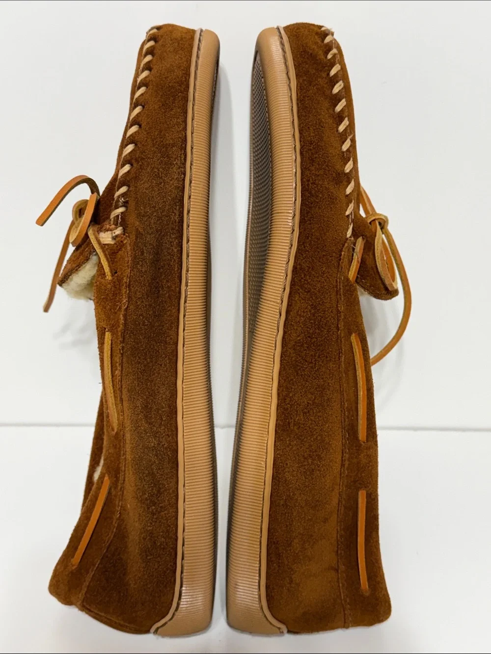 Minnetonka Moccasin Brown Slippers